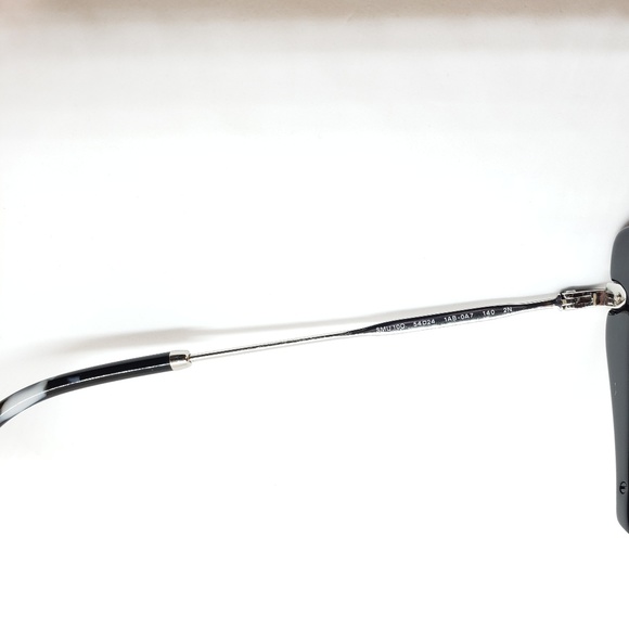 Miu Miu Sunglasses Cat Eye Square Black - Picture 7 of 8